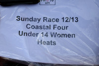 Sunday Race 10 and 11 Coastal Four Junior Women Heats